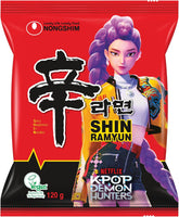 Nongshim - Fideos instantáneos Shin Ramyun - Paquete múltiple (20 x 120 g) - El diseño del producto puede variar