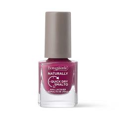 Esmalte de uñas natural de secado rápido (5 ml), color frambuesa