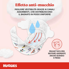 Pañales Huggies Ultra Comfort, talla 4 (7-18 kg), diseño Disney, paquete económico, 150 piezas