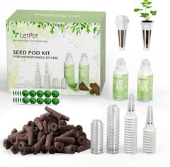 Kit de cultivo de vainas de 172 piezas, esponjas de cultivo para hidroponía