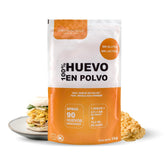 Eipulver aus Freilandeiern (1kg) | Pasteurisiertes Vollei Pulver | Ohne Zusatztoffe | Sin gluten y sin lactosa | Embalaje de vacío en Zip-Beutel