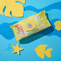 Toallitas húmedas, 72 piezas