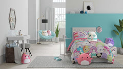 Franco Squishmallows ropa de cama, microfibra suave, para cama de matrimonio Edredones y edredones Naty Shop