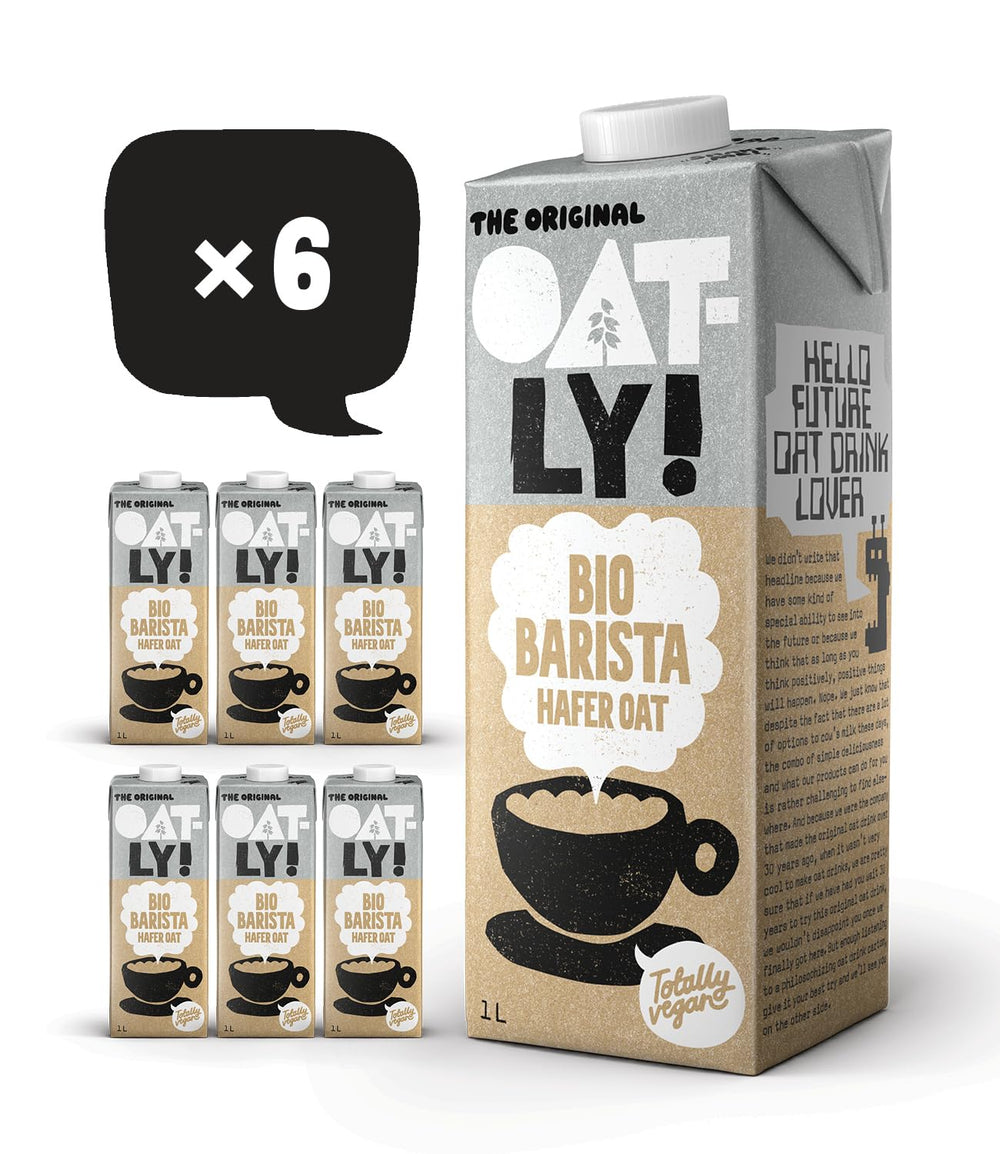 Oatly Haferdrink Bio Barista 1l (paquete de 6)