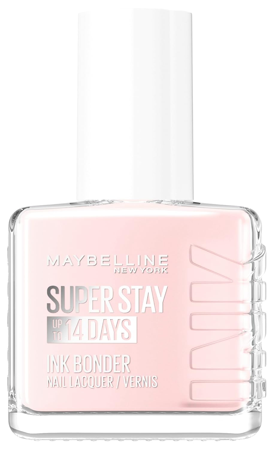 Maybelline New York Super Stay Ink Bonder 113 Barely Sheer - esmalte de uñas de larga duración para uñas fuertes y color intenso, 12,3 ml
