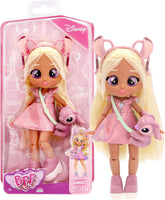 Disney Angel, BFF Fashion Doll im Angel-Outfit zum An- und Ausziehen, inklusive Styling-Accessoires, Spielzeug und Geschenk für Kinder ab 3 Jahren