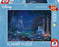 Schmidt Spiele 58043 Thomas Kinkade Disney Cenicienta bailando a la luz de las estrellas Rompecabezas de 1000 piezas Rompecabezas colorido Naty Shop Título predeterminado