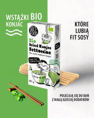 Fettuccine Konjac Shirataki Bio 80g - Bajo en calorías y carbohidratos, sin gluten, bajo en carbohidratos, apto para dietas cetogénicas, con harina de tapioca