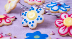 RUF, glazura pentru scris pe prajituri, biscuiti, torturi, fara gluten, vegan, 4 x 25 grame Glazuri si Decor Naty Shop