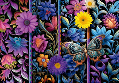 Educa - Puzzle de 500 piezas para adultos | Bada Bloom. Dimensiones: 48 X 34 cm. Incluye pegamento para rompecabezas Fixpuzzle. Durante 11 años (19909) Puzzle Naty Shop