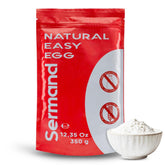 Eiweißpulver für Baiser (350 g) | Pasteurisiertes Eiklar | Getrocknetes Eiweiß | Sin lactosa Sin gluten | En wiederverschließbarem Zip-Beutel