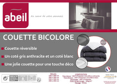 Abeil Quilt, Bicolor, 220 X 240 Cm, Alb și Gri Plapumi si pilote Naty Shop