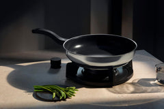 Sartén WMF Devil 20 cm, sartén inducción, acero inoxidable Cromargan, mango de plástico Ollas y Sartenes Naty Shop