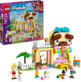 LEGO Friends Geschäft für Haustierzubehör - mit Hund, Katze und Kaninchen als Tierfiguren, 3 Minifiguren und viel Zubehör für die Haustierpflege - Geschenk für Mädchen und Jungen ab 6 Jahren - 42650