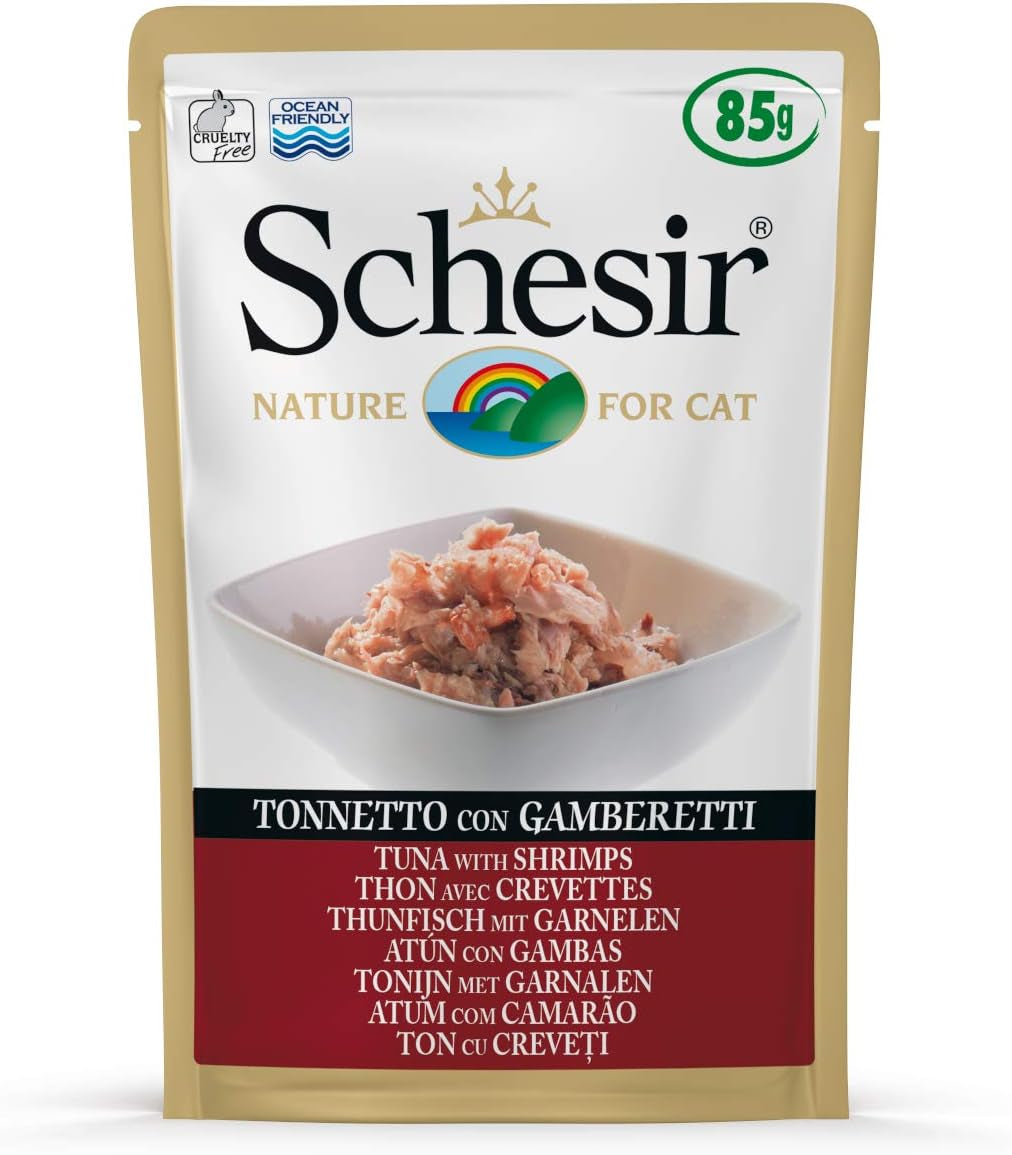 Cat Jelly Tuna With Seabass, hrană umedă pentru pisici, 30 pungi X 50 g