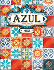Next Move Games, Azul Mini, juego familiar, juego de mesa, 2-4 jugadores, mayores de 8 años, 30-45 minutos, alemán