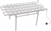 Kit de cultivo hidropónico de 3 capas 108 espacios de plantación Sistemas de cultivo de plantas hidropónicas sin suelo Sistema de cultivo de plantas hidropónicas en tubos para verduras (una sola capa con 36 agujeros)