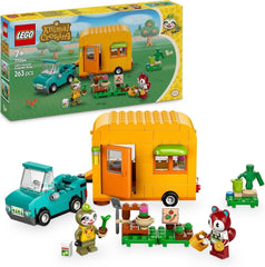 LEGO Animal Crossing Juego de rol Caravana y Jardín de Gerd Coche de juguete para niños de 7 años Regalo para niñas y niños Figura de animal Juguete de videojuego 77054 Juegos de construcción Besuche den LEGO-Store Default Title