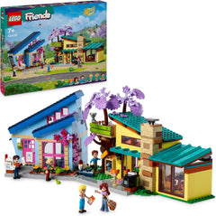 LEGO Friends Casa Familiar Olly y Paisley, Casa de Muñecas con Figuras y Accesorios, Juego de Casa de Dos Pisos y Casa en el Árbol, Regalo Creativo para Niñas y Niños Mayores de 7 Años 42620 Juegos de Construcción Besuche den LEGO-Store Single