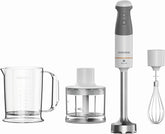Kenwood Stabmixer HBM40.302WH, Triblade System Mit 3 Klingen, 1 Geschwindigkeit + Turbo, Metallstab 20 Cm, Inklusive Schneebesen, Messbecher, Zerkleinerer 0,5 L, 850 W, Weiß Mama si Copilul Naty Shop Modell 2023