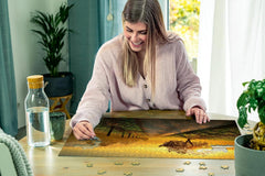 Ravensburger Puzzle 1000 piese Peisaj în soarele dimineții - Puzzle colorat pentru adulți și copii în calitate dovedită Puzzle Naty Shop