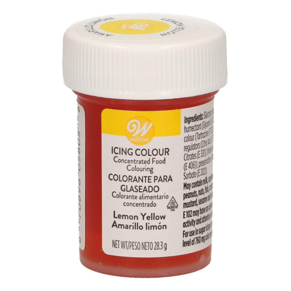 Wilton Colorant pentru glazură - (Galben lămâie)