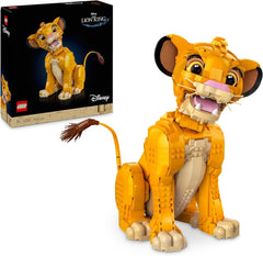 Lego Ç€ Disney Simba El Joven Rey León Figura de animal creativa Juguete de construcción coleccionable Actividad relajante para adultos Idea de regalo para mujeres 43247 Juegos de construcción Besuche den LEGO-Store Default Title