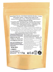 1 kg de cireșe uscate la soare, fără sâmburi, dulci în mod natural - fără zahăr adăugat, fără aditivi, fără conservanți. Cireșe adevărate - aromă adevărată. Produse deshidratate Naty Shop