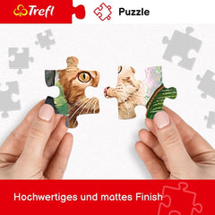 Trefl 10880 Hummingbirds in the Tropics 1000 piese - Diy puzzle cu păsări, Divertisment creativ, Pentru adulți și copii de 12 ani și peste, Multicolor Puzzle Naty Shop