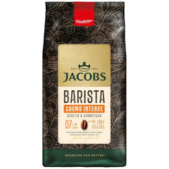 Cafea boabe întregi JACOBS Barista Editions Crema Intense (4 x 1 kg)