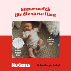 Huggies Pañales Bebé Recién Nacido talla 2, de 3 a 6 kg, Para recién nacidos, Con indicador de humedad, 210 pañales Tienda Mother and Baby Naty