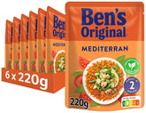 BEN'S ORIGINAL™ Arroz Mediterráneo Express 6 x 220g
