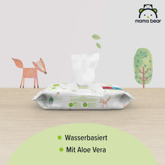 Toallitas Bebé Frescas con Aloe Vera Mama Bear Naty Shop