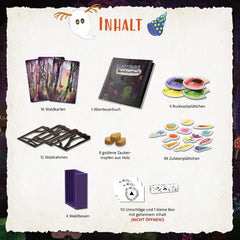 Kosmos 685027 Bosque de Sombras, Juego cooperativo para niños de 2-4 años, A partir de 7 años, Juego de mesa para niños, Con excelente material 3D, En 18 capítulos con unos 15 minutos de juego