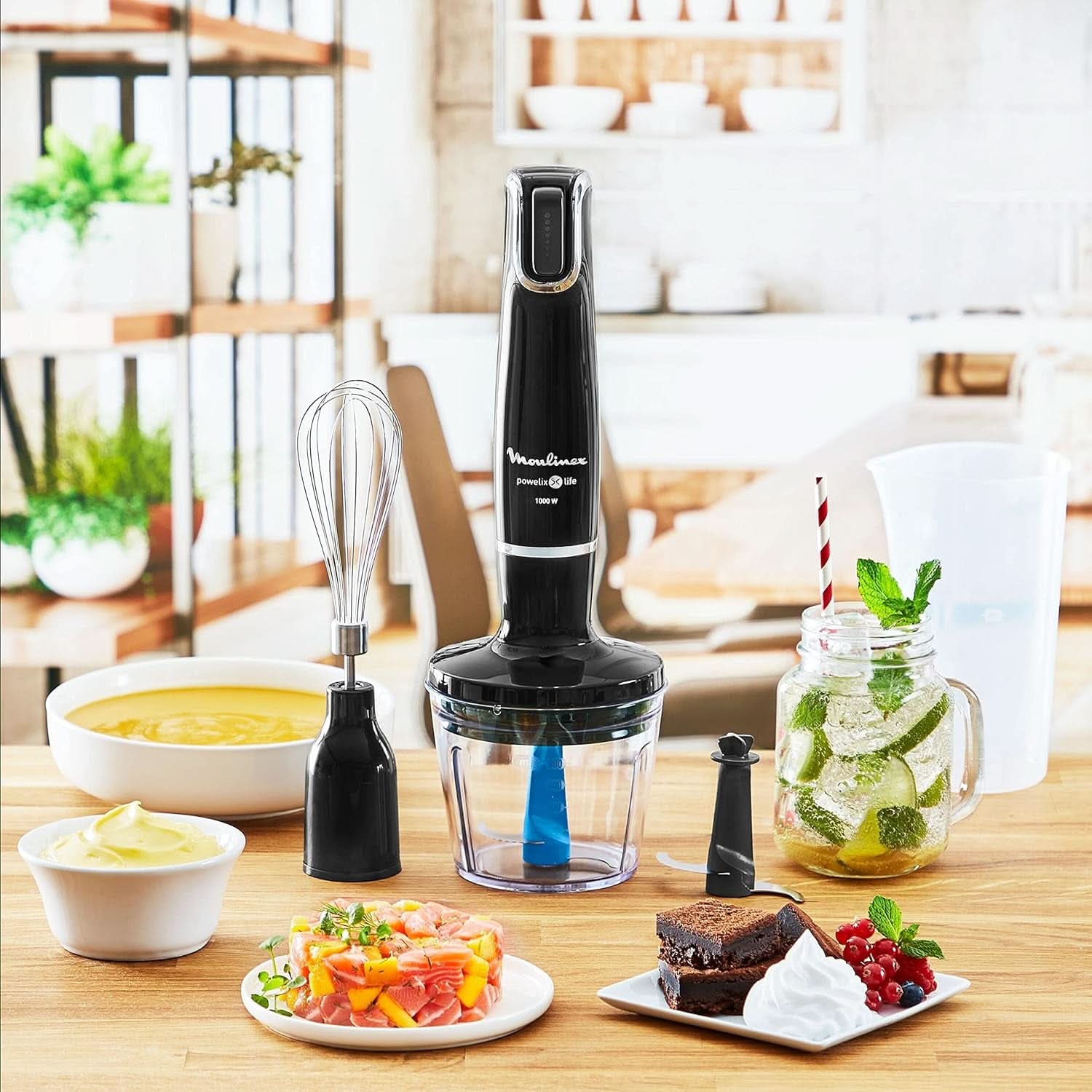 DD9448 Stabmixer, Schwarz, 500 Ml Bucatarie Naty Shop