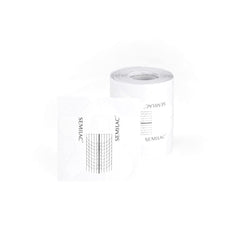 Șablon Semilac pentru extensii de unghii 100 bucăți pentru unghii cu gel și acrilice, formă rotundă
