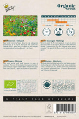 Amestec de flori sălbatice organice Buzzy (Organic)