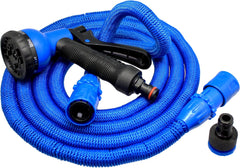 Pro C2607B Manguera Extensibil cu Presión del Agua, Azul, 7,5 metri