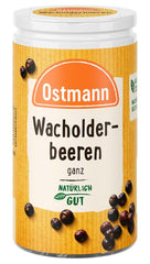 Ostmann Gewürze - Wacholderbeeren ganz | Ideal para condimentar chucrut y platos de caza 20 g en Der Streudose