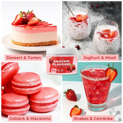 He-Ju, Polvo con sabor a fresa, 250 gramos Tienda Aromas Naty