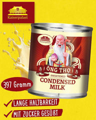 Kaiserpalast Leche Condensada 8% Fettanteil, gesüßt, zum Süßen von Kaffee und Tea oder zum Kochen und Backen, 1 x 397 g