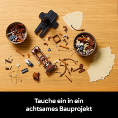 LEGO Icons Leonardo da Vincis Fluggerät mit schlagenden Flügeln - Minifigura y soporte incluidos - Bauset für Erwachsene - Deko-Set für Zuhause - Giftidee - 10363
