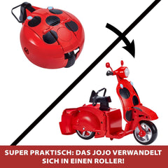Bandai - Miraculous Ladybug - Scuter Miraculous Switch'n Go + păpușă articulată Ladybug Lucky Charm 26 cm - P50668
