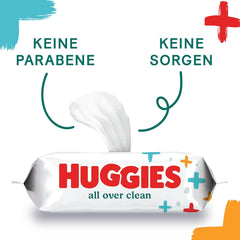 Huggies Toallitas húmedas para bebé General Clean Full Body Discreet Fresh 10 x 56 toallitas Caja mensual