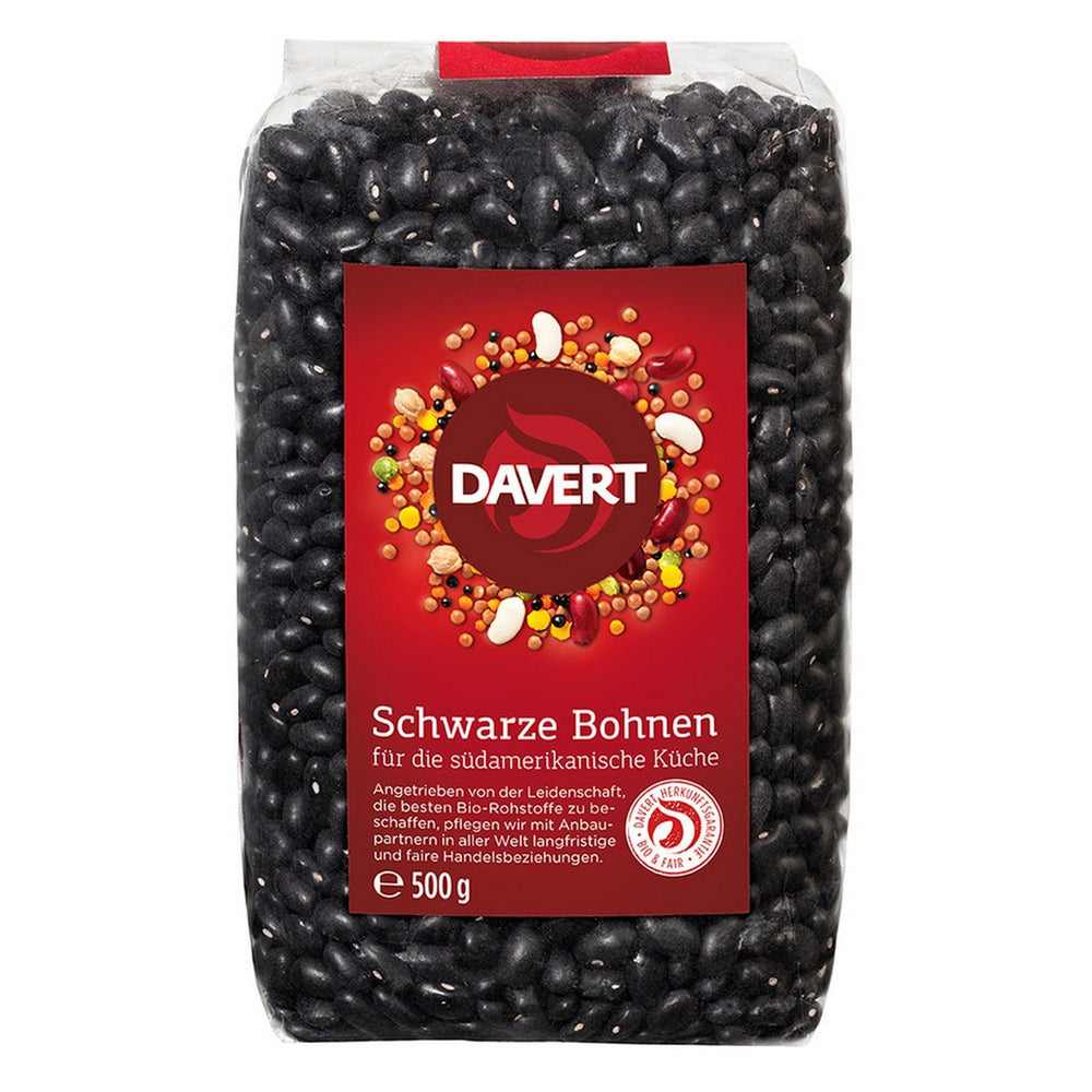 Frijoles negros Davert (1 x 500g)