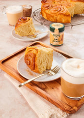 Fuchs Gewürze - Zimt Zucker - Klassiches Gewürz für Milchreis, Pfannkuchen oder Wafeln - aus natürliche Ingrediente - 100 g en wiederverwendbarer, recyclebarer Dosis