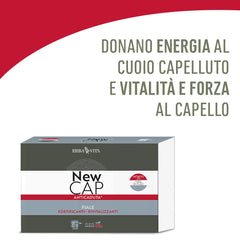 Newcap Ampollas Anticaída Producto cosmético para cabello débil, 12 ampollas Cuidado del cabello Naty Shop