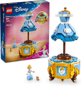 LEGO Ç€ Vestido de Cenicienta de Disney Princess, juguete para niños y niñas a partir de 9 años - incluye una percha para vestidos, una minimuñeca de Cenicienta y una figura de ratón - Creative Playset 43266 Juegos de construcción Beuche den LEGO-Store Título predeterminado