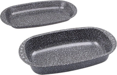 C|H|G Brotback- Und Bratenform Mit Deckel "Granito", Skandia Xtreme Plus: 4-Fach Antihaftbeschichtung in Granitoptik, 37 X 20 X 7 Cm, Made in Germany Moldes y bandejas para repostería Naty Shop