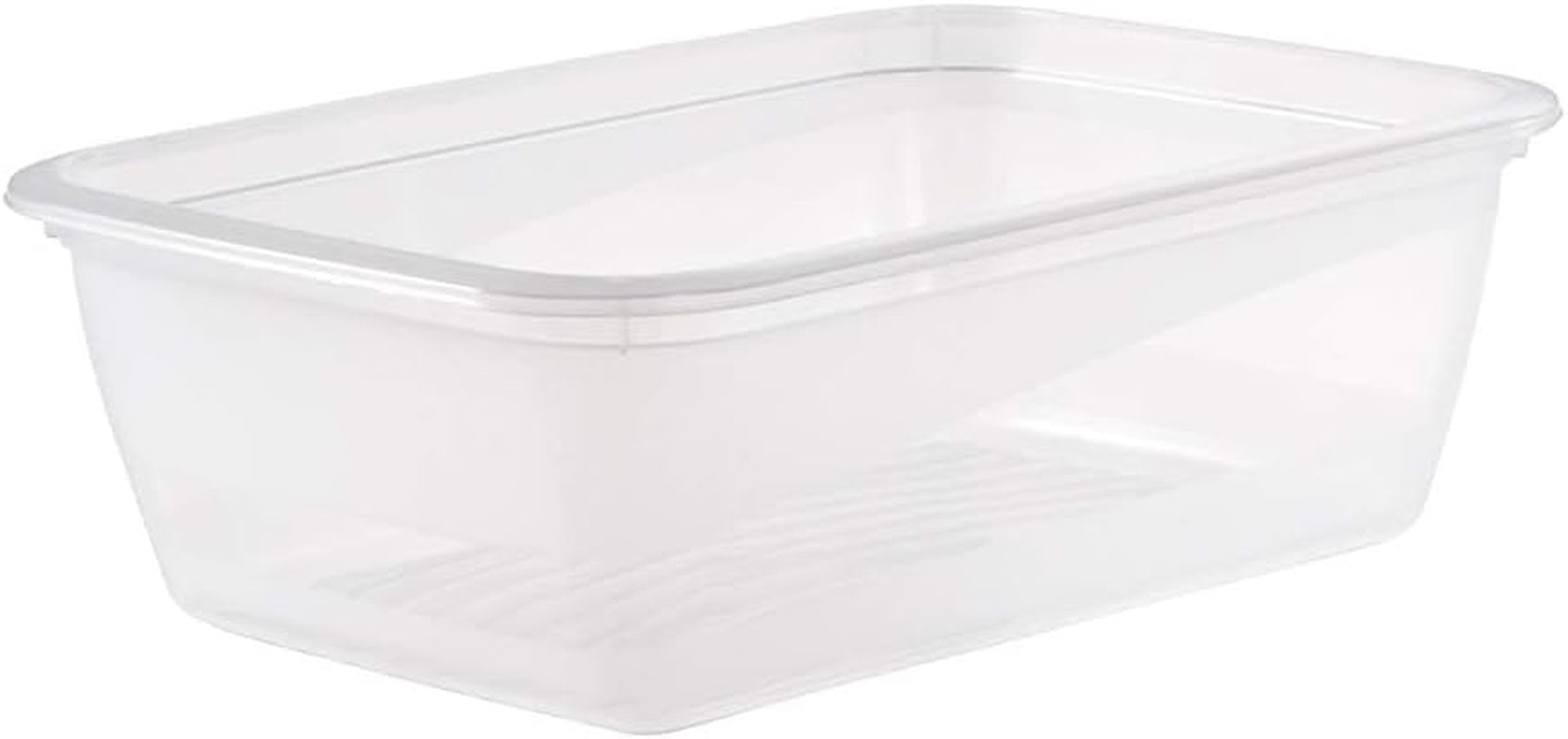 Keeeper set de 3 borcane pentru păstrarea alimentelor, 3 x 1,25 l, 20,5 x 15,5 x 6,5 cm, Fredo Fresh, albastru transparent Cutii depozitare alimente Naty Shop